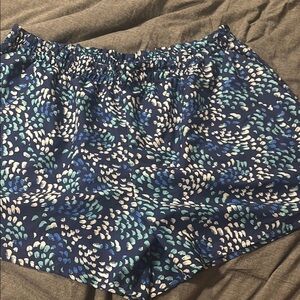 Reel legend size 2X Women's Blue Patterned Shorts
